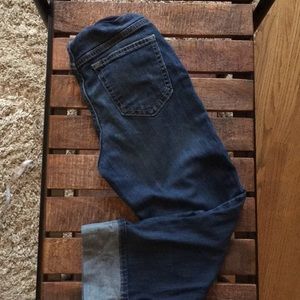 Old navy maternity cuffed capris